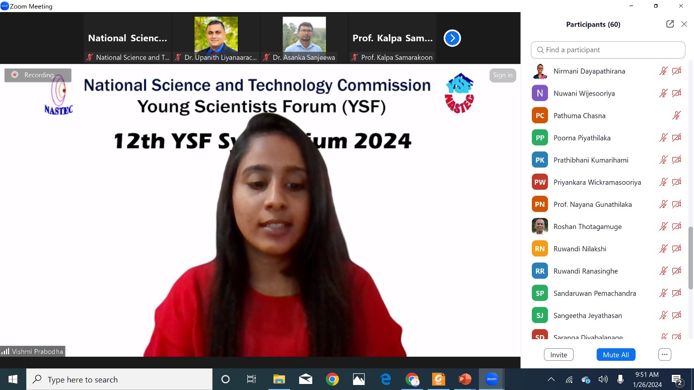 12th YSF Annual Research Symposium 2024 of the Young Scientists Forum (YSF)