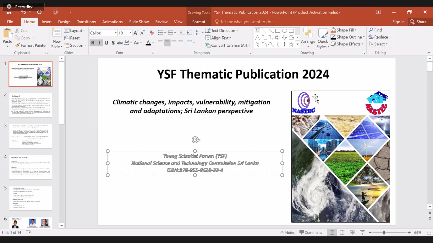 12th YSF Annual Research Symposium 2024 of the Young Scientists Forum (YSF)