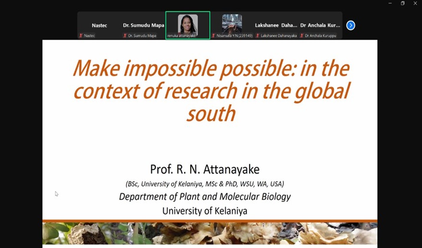 YSF Webinar: Make impossible possible: in the context of research in the global south