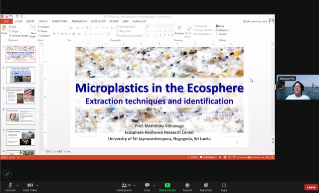 YSF Webinar on ‘Microplastics in the Ecosphere: Extraction and Identification Techniques’