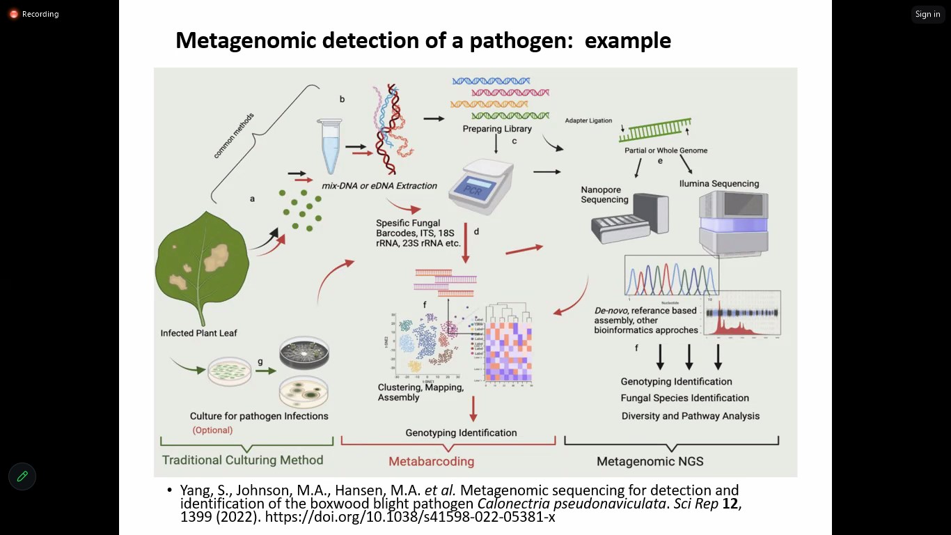 YSF Webinar: From Genes to genomes: advances of using DNA sequence data to study plant pathogenic fungi