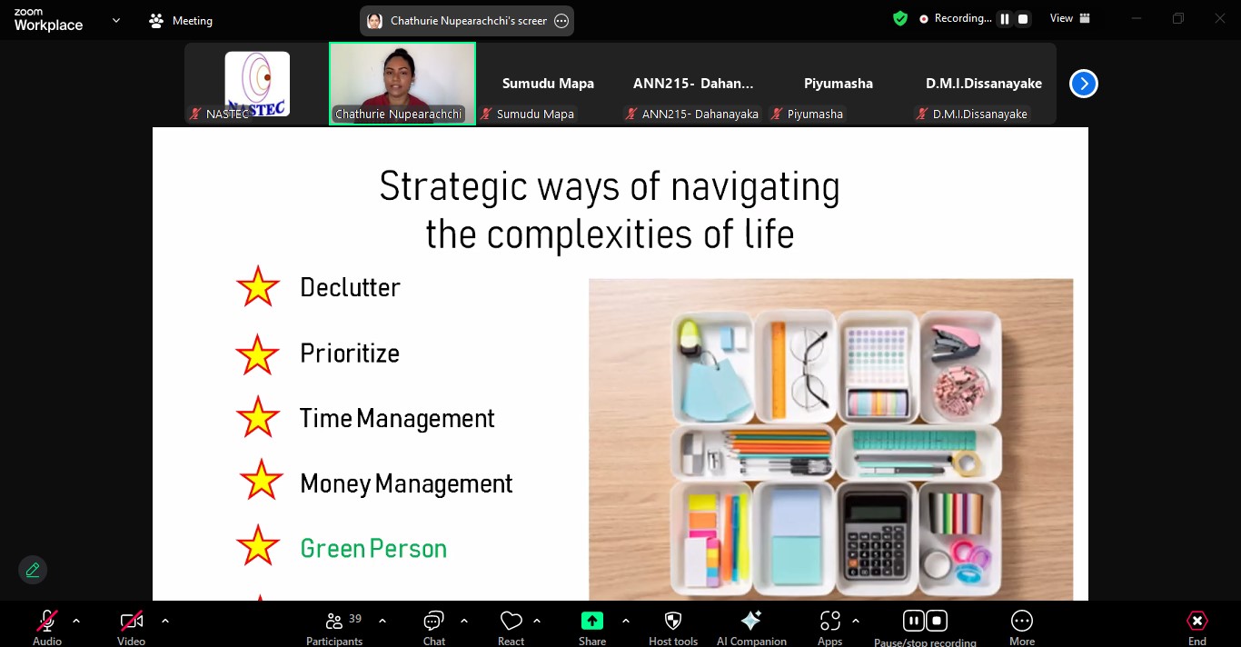 YSF Webinar: Modern Art of Living